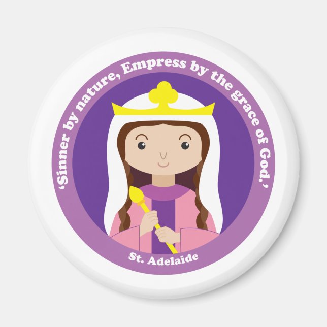 St. Adelaide Magnet (Front)