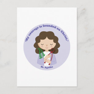 St. Agatha Postcard