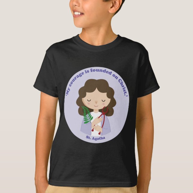 St. Agatha T-Shirt (Front)
