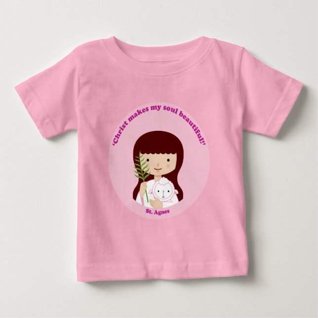 St. Agnes Baby T-Shirt (Front)
