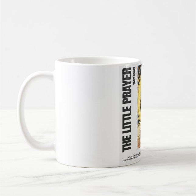 St Agnes Little Prayer Coffee Mug, Limited Edition Coffee Mug (Left)