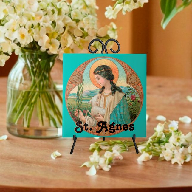 St. Agnes of Rome (BK 006) Tile (Creator Uploaded)