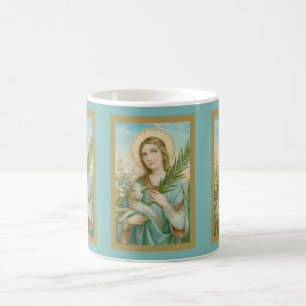 St. Agnes of Rome (MH 01) Coffee Mug 3