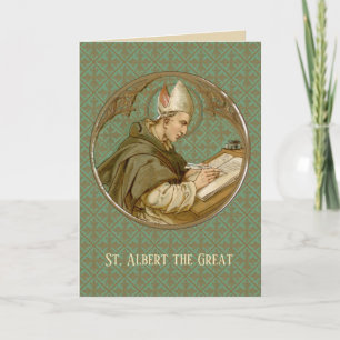St. Albert the Great (BK 013) Blank Greeting Card