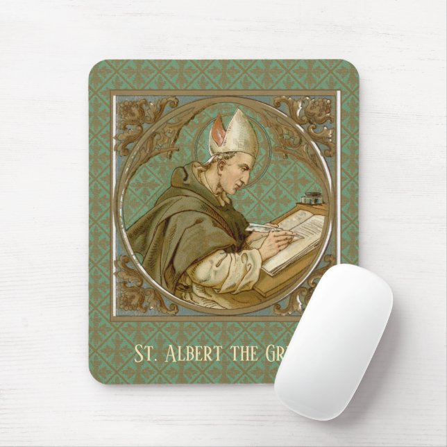 St. Albert the Great (BK 013) Mouse Mat (With Mouse)