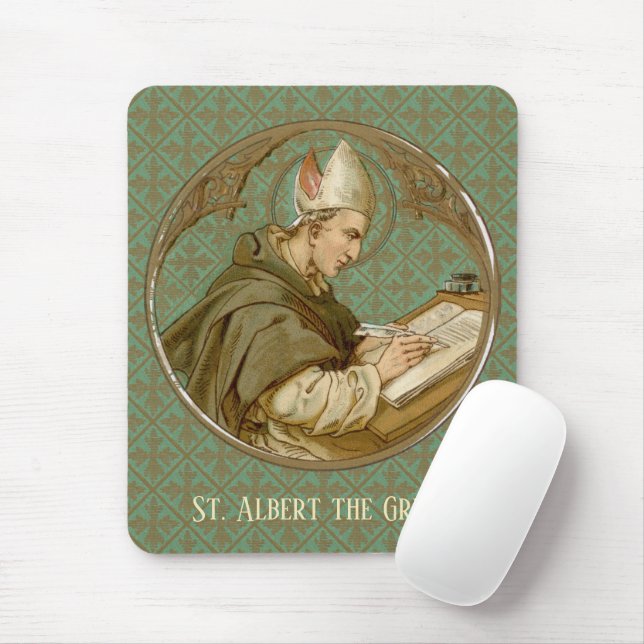 St. Albert the Great (BK 013) Mouse Mat (With Mouse)