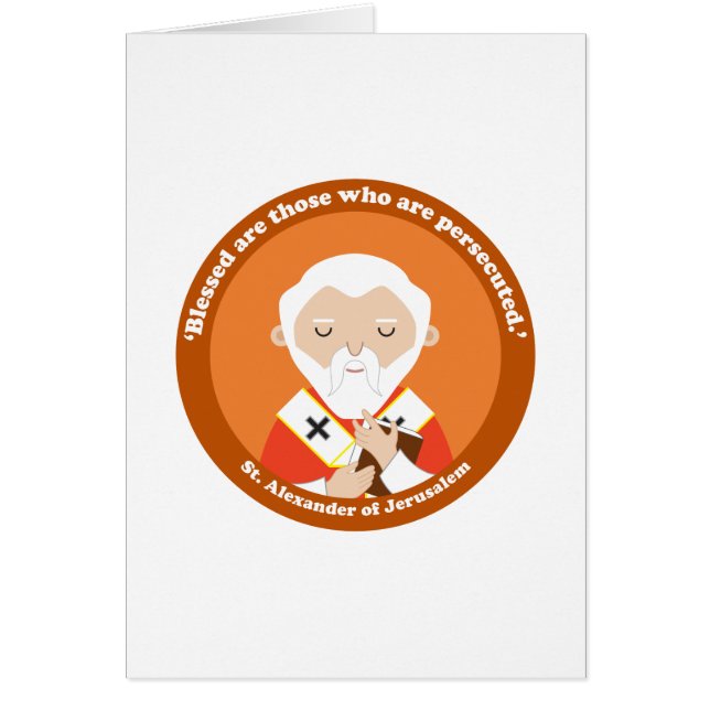 St. Alexander of Jerusalem (Front)