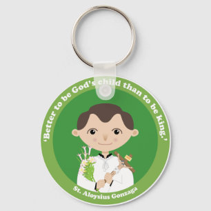 St. Aloysius Gonzaga Key Ring