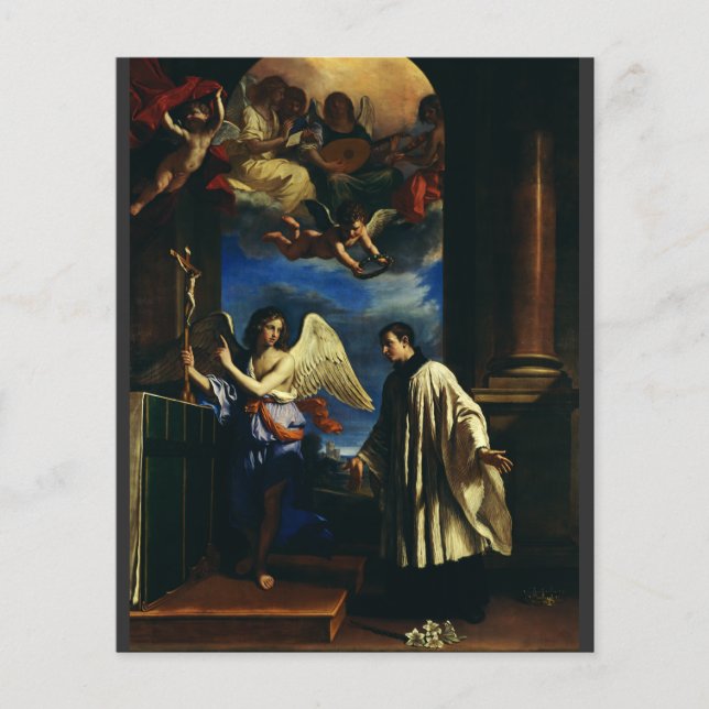 St. Aloysius Gonzaga Patron of Scholars Fine Art (Front)