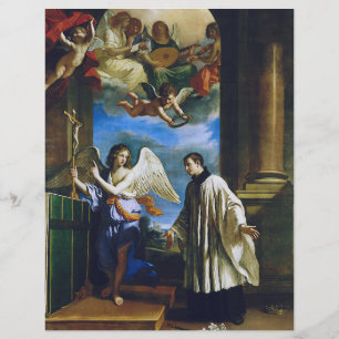 St. Aloysius Gonzaga Patron of Scholars Fine Art Flyer