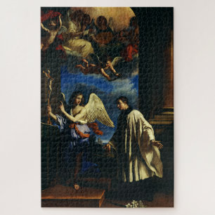 St. Aloysius Gonzaga Patron of Scholars Fine Art Jigsaw Puzzle
