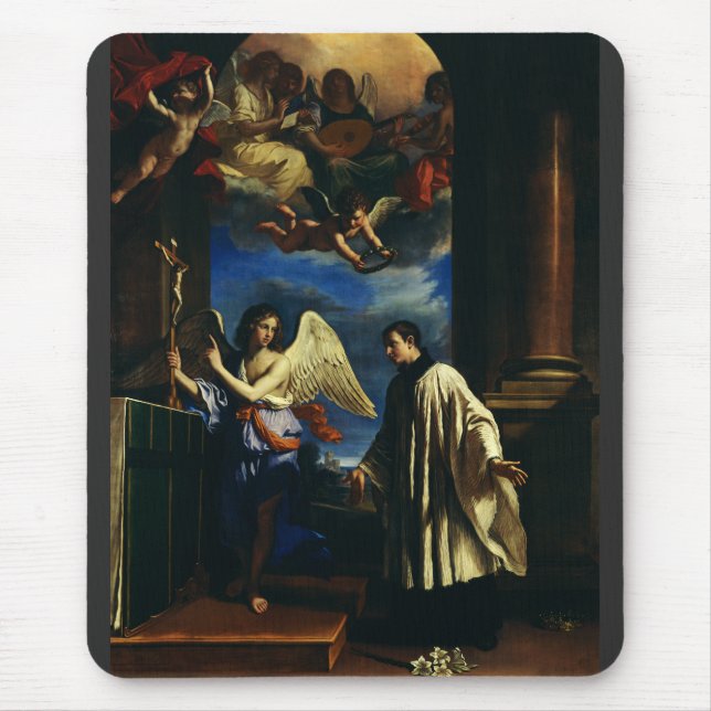 St. Aloysius Gonzaga Patron of Scholars Fine Art Mouse Mat (Front)