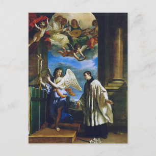 St. Aloysius Gonzaga Patron of Scholars Fine Art Postcard