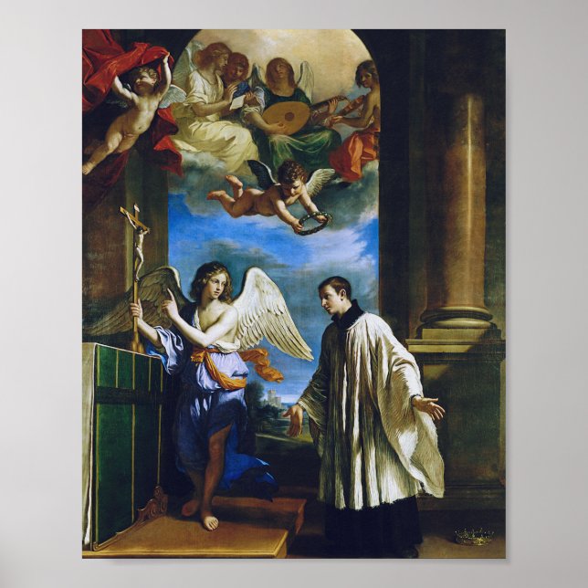 St. Aloysius Gonzaga Patron of Scholars Fine Art Poster (Front)