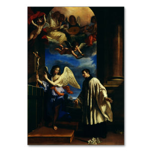 St. Aloysius Gonzaga Patron of Scholars Fine Art Table Number