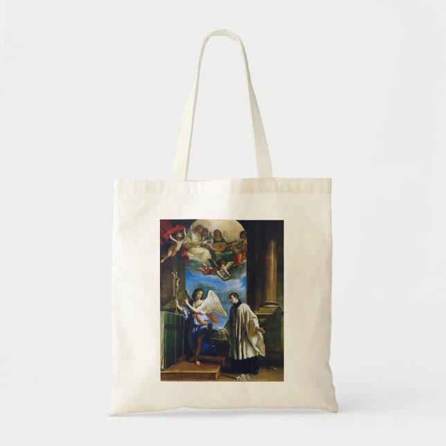 St. Aloysius Gonzaga Patron of Scholars Fine Art Tote Bag (Front)