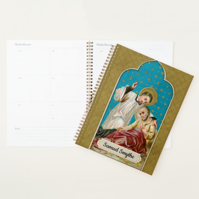St. Aloysius Gonzaga & Plague Victim (M 006) Planner (Display)