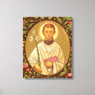 St. Aloysius Gonzaga (PM 01) Canvas Print