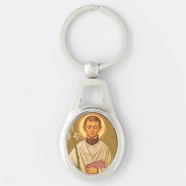 St. Aloysius Gonzaga (PM 01) Key Ring (Front)