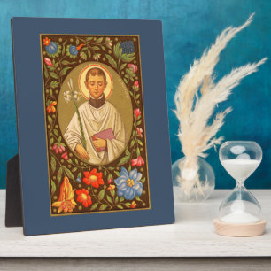 St. Aloysius (PM 01) 8"x10" Plaque 1 With Easel
