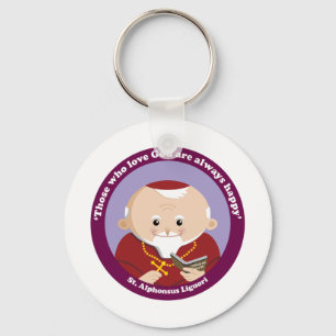 St Alphonsus Liguori Key Ring
