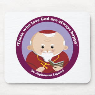 St Alphonsus Liguori Mouse Mat