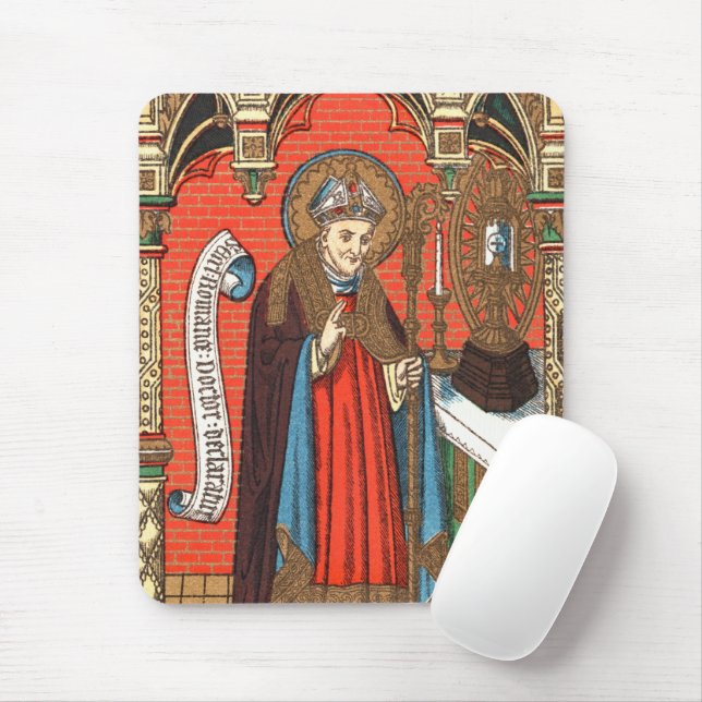 St. Alphonsus Liguori (SAU 039) Mouse Mat (With Mouse)