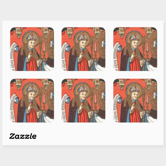 St. Alphonsus Liguori (SAU 039) Square Sticker (Sheet)