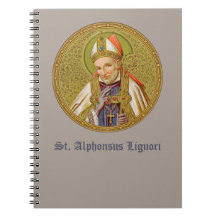 St. Alphonsus Liguori (SNV 02) (Round) Notebook