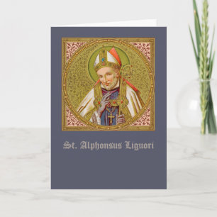St. Alphonsus Liguori (SNV 02) (Square) Card