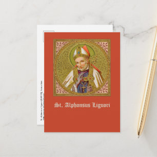 St. Alphonsus Liguori (SNV 02) (Square) Postcard