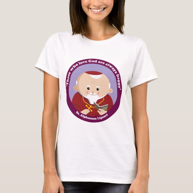 St Alphonsus Liguori T-Shirt (Front)