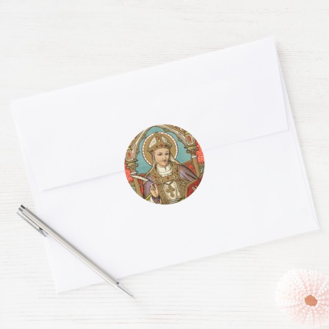 St. Alphonsus Liguori (VVP 005) Classic Round Sticker (Envelope)