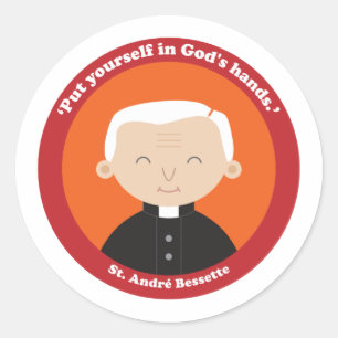 St. André Bessette Classic Round Sticker