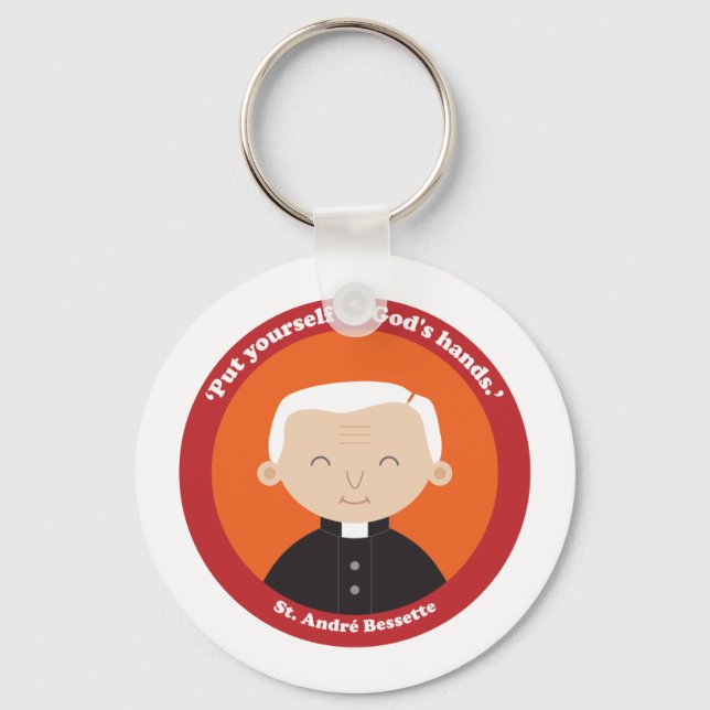 St. André Bessette Key Ring (Front)