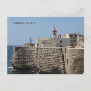 St. Andreas Church, Acre, Israel Postcard