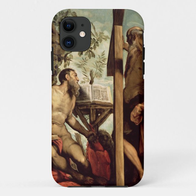 St. Andrew and St. Jerome Case-Mate iPhone Case (Back)