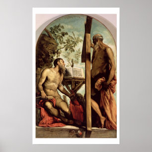 St. Andrew and St. Jerome Poster