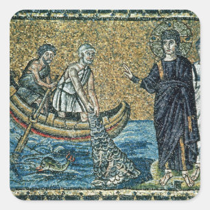 St. Andrew and St. Peter Square Sticker