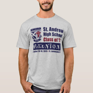 St. Andrew High School Class of 1979 Reunion T-Shirt