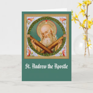 St. Andrew the Apostle (JMAS 02) Blank Greeting Card
