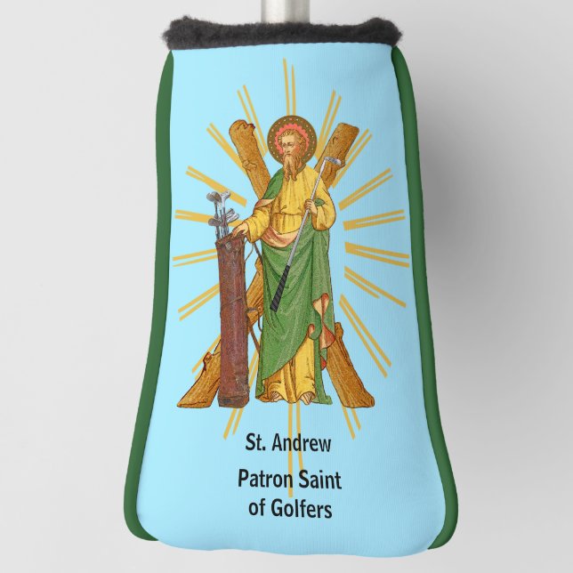 St. Andrew the Apostle, Patron of Golfers Golf Head Cover (Rotate 90)