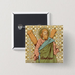 St. Andrew the Apostle (RLS 01) 15 Cm Square Badge