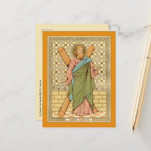 St. Andrew the Apostle (RLS 01) Postcard 2