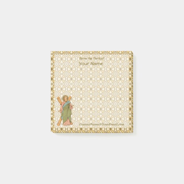 St. Andrew the Apostle (RLS 01, Style 2) 3"x3" Post-it Notes (Front)