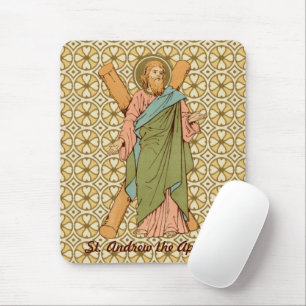 St. Andrew the Apostle (RLS 01) (Style 2) Mouse Mat