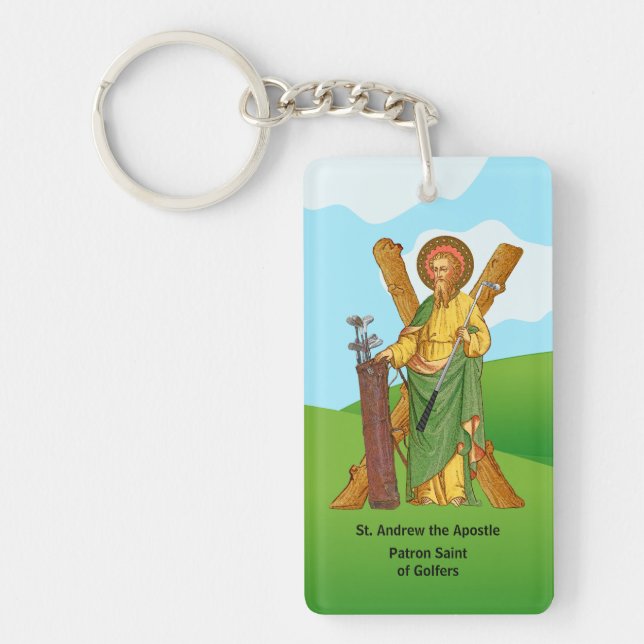 St. Andrew the Apostle / St. Jude Thaddeus  Key Ring (Front)