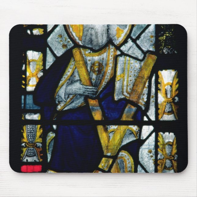 St. Andrew with Saltire Cross, British Mouse Mat (Front)
