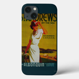 St. Andrews Algonquin Vintage PosterEurope iPhone 13 Case
