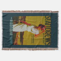 St. Andrews Algonquin Vintage PosterEurope